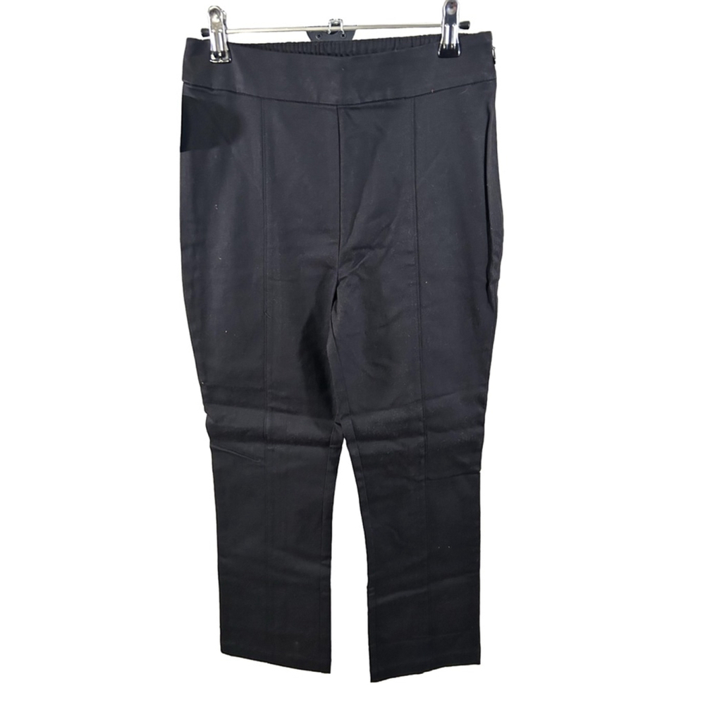 Hill House Women’s High-Waisted Cropped Black Pants, Size S